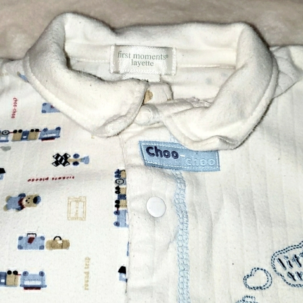 Bundle of Teddy Bear Footies, All Size 3-6 months - Picture 13 of 14